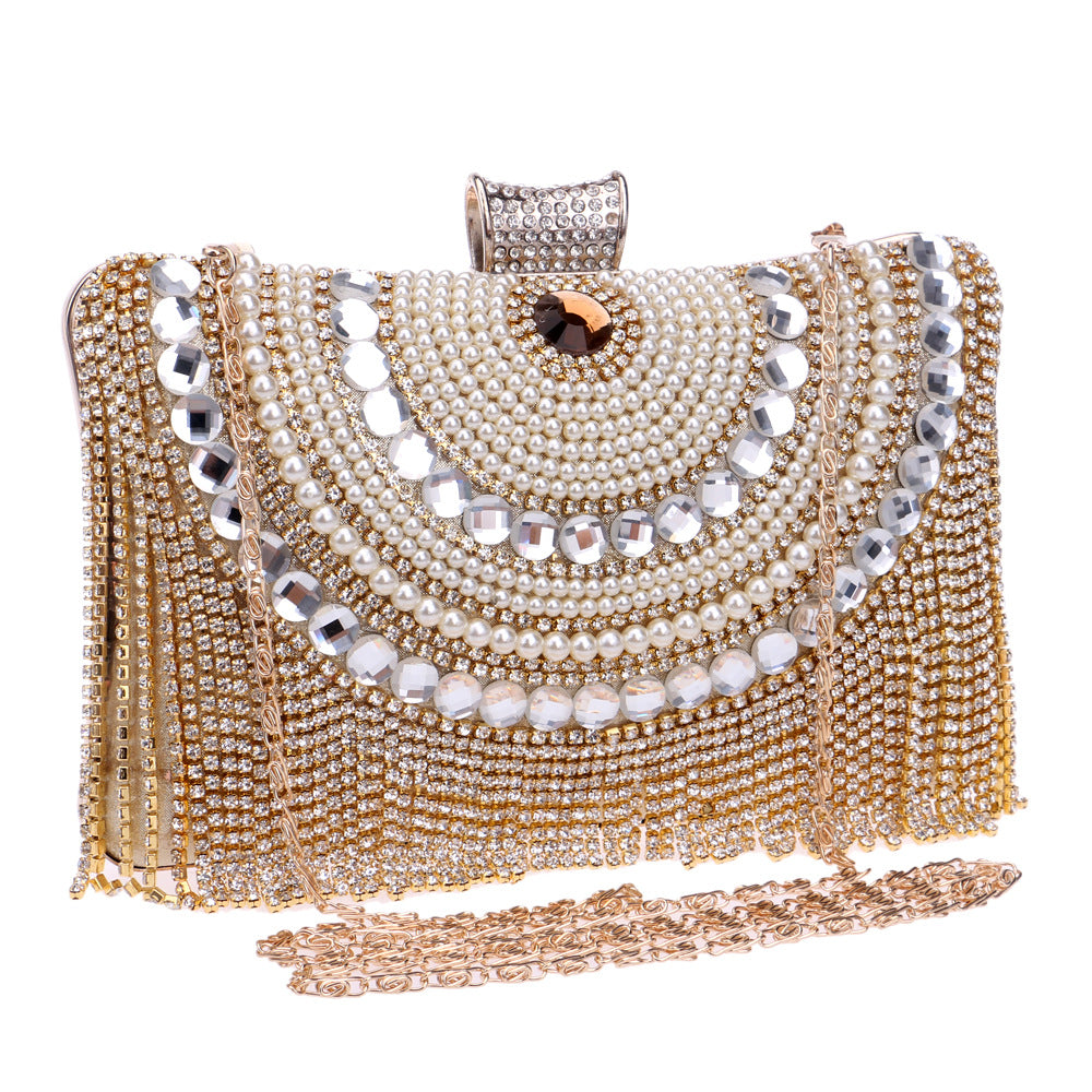 Gold Rhinestone Purse