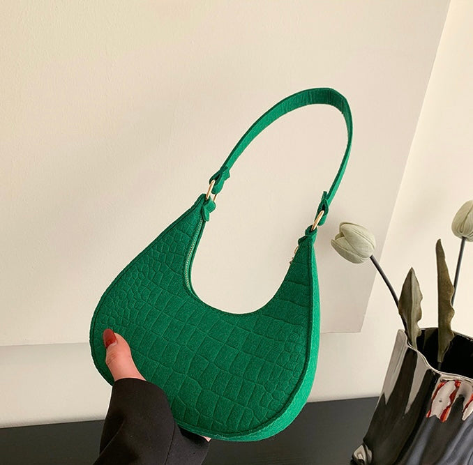 Croc Print Purse